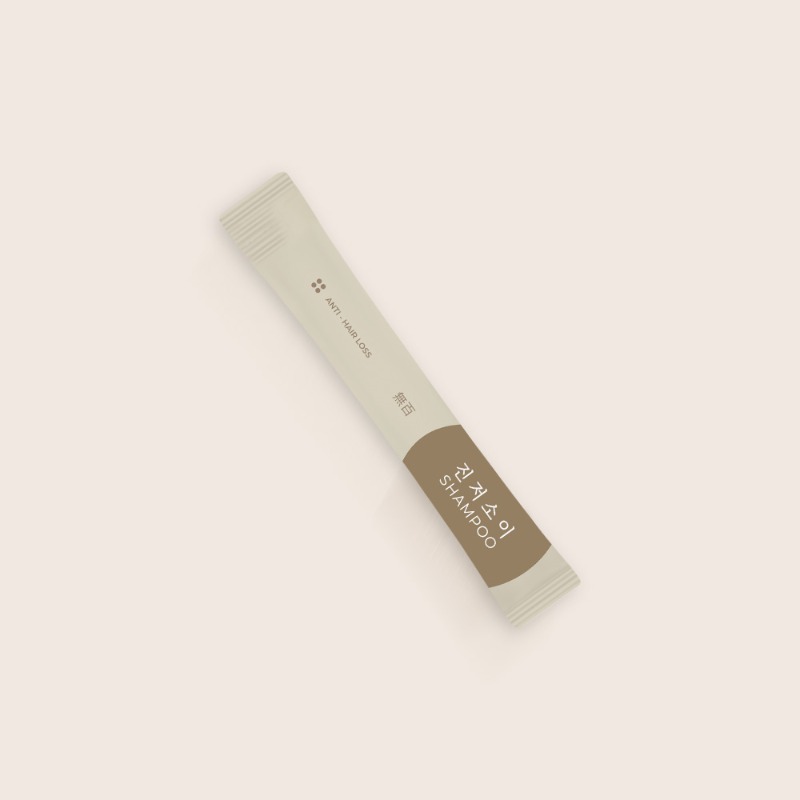 [휴대용] 진저소이 탈모완화기능성샴푸 스틱파우치 1EA